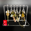 Earrings, acrylic hanger, storage system, stand, Amazon