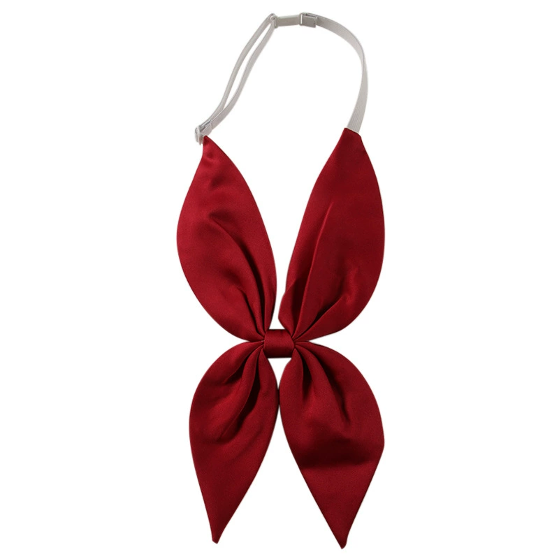 JK Униформа воротник без цветов хвост золотой рыбки завод прямой сплошной цвет женский воротник цветок женский галстук-бабочка занятие