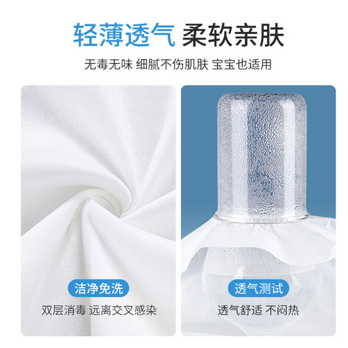 Badigao travel disposable bed sheet set pillowcase business hotel supplies anti-dust disposable bedding