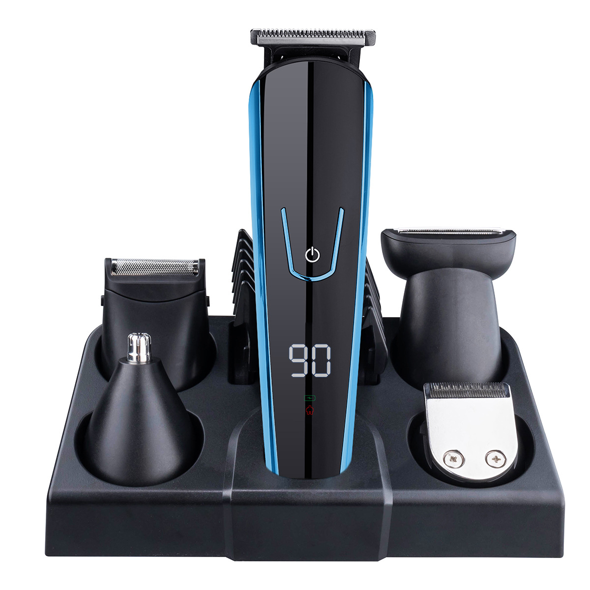 Juego de cortapelos eléctricos para el hogar Cortapelos eléctricos multifuncionales 5 en 1 Cortapelos eléctricos de corte de barba al por mayor transfronterizo