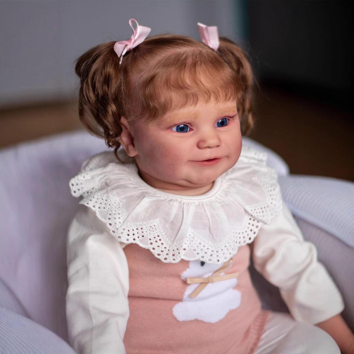 60cm tela cuerpo simulación niña muñeca maddie lindo bebé transfronterizo e-commerce suministro