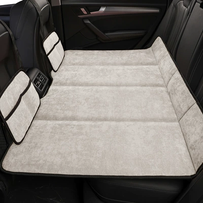 Vehicle-mounted inflatable bed — Sedan Suv - chenille-warm-rice-2-storage-bags-80130cm