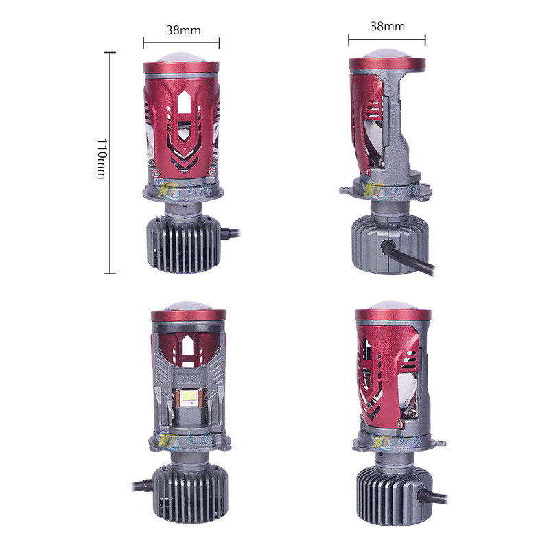 Y11 ultra brillante H4 far-and - close en un automóvil 100W motocicleta de alta potencia alto faro far-and - close