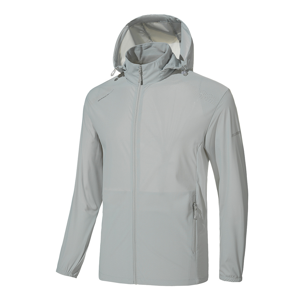 Cross-Border Ice Silk Sun Protection Skin Clothing Men's Summer Cycling Breathable Sun Protection Clothing Anti-Uv Ice Fishing Clothing Outer