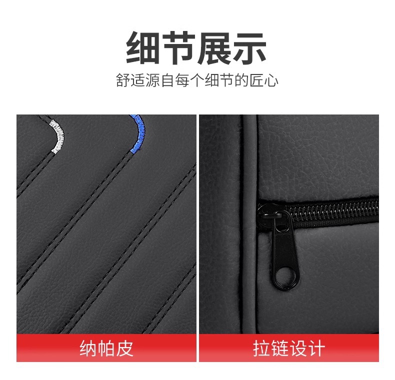New car armrest box pad memory foam armrest box height pad with tissue box handle set off car interior