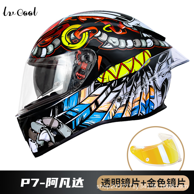 3C certificado casco de la motocicleta de fábrica al por mayor DOT Comercio exterior casco Nacional Estándar Clase A Four Seasons Universal