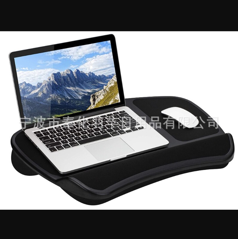Customized Lap Computer Desk Portable Office Study Desk Double-Sided Mouse Pad Cushion Laptop Desk