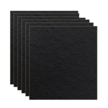 跨境热销宠物猫砂盆除臭过滤棉替换滤芯153x165x10mm活性炭纤维棉