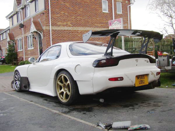 Suitable for Mazda Rx7 Fd3S Regt Full Set of Modified Parts, Front and Rear Wide Body Surround