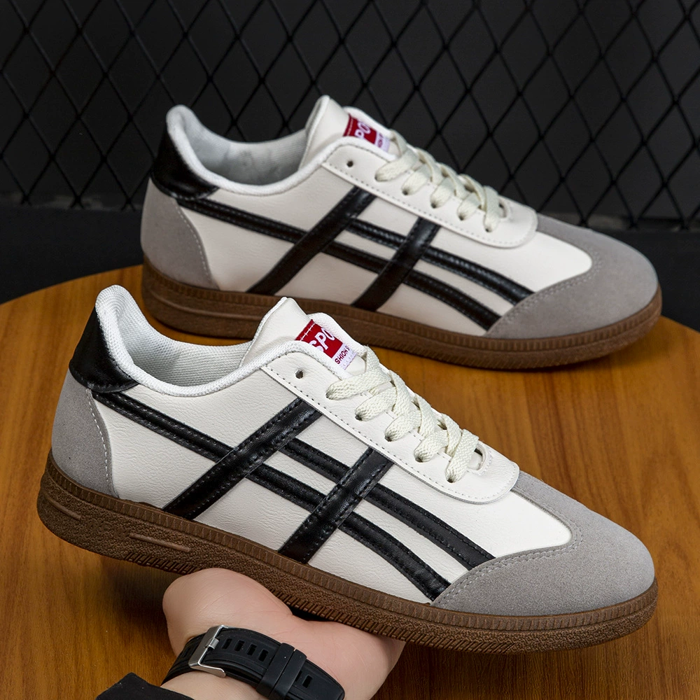 Мужские белые кроссовки 2025, универсальные повседневные, удобные, на шнуровке, для кросс-бордерной торговли, дропшипинг