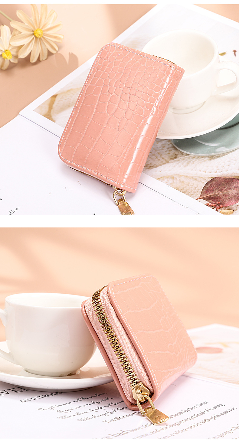 Women's Solid Color Pu Leather Zipper Wallets display picture 5