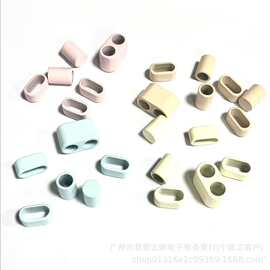 厂家新款手腕挂绳调节锁扣双孔滑扣调节扣合金绳扣颜色丰富
