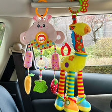 新生婴儿车推车挂件风铃摇铃床头宝宝汽车载后排安全座椅安抚玩具