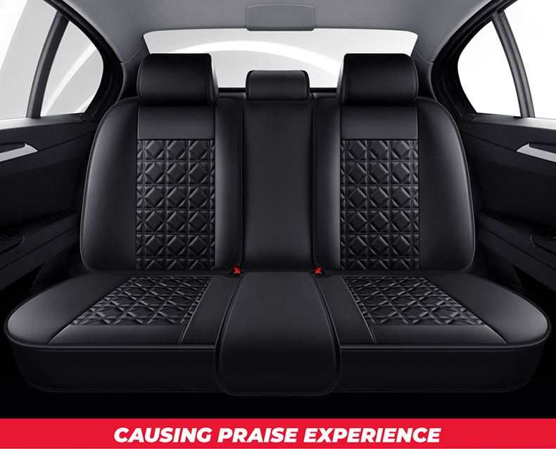 New Car Seat Cushion, Universal for All Seasons, Full Surround Seat Cover, Full Leather Breathable Seat Cover, Summer Car Seat Cover
