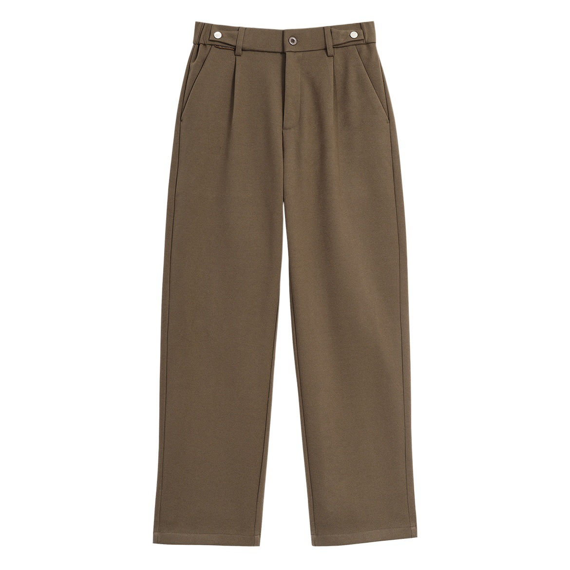 APO ropa de Hombre | Pantalones casuales sueltos para hombre 2023 Otoño e Invierno Nuevos pantalones de lana para hombre pequeños pantalones de traje de hombre recto