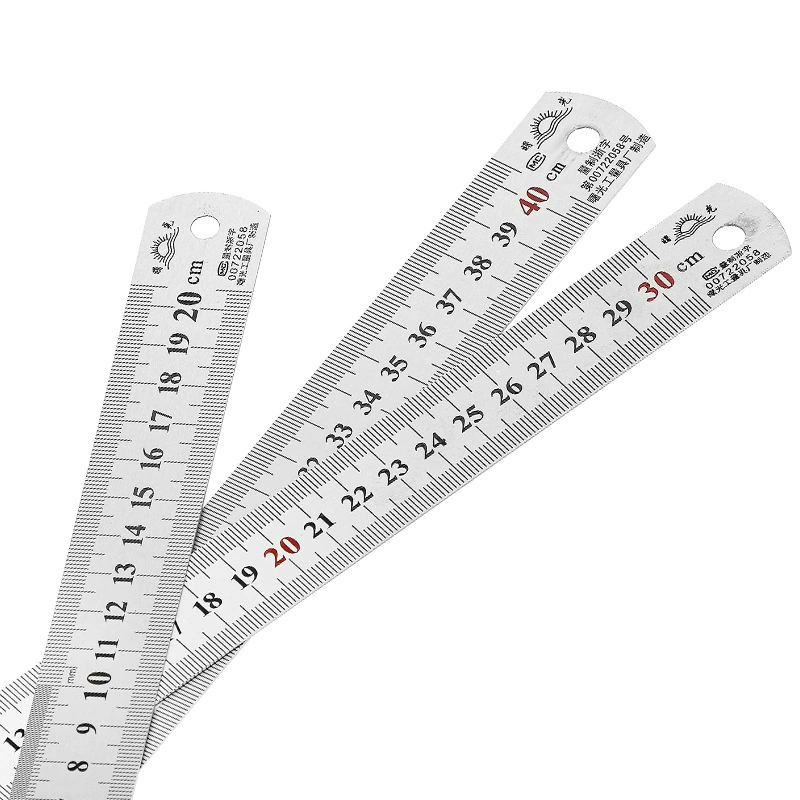 Ruler stainless steel, 1meter, increased thickness, 40