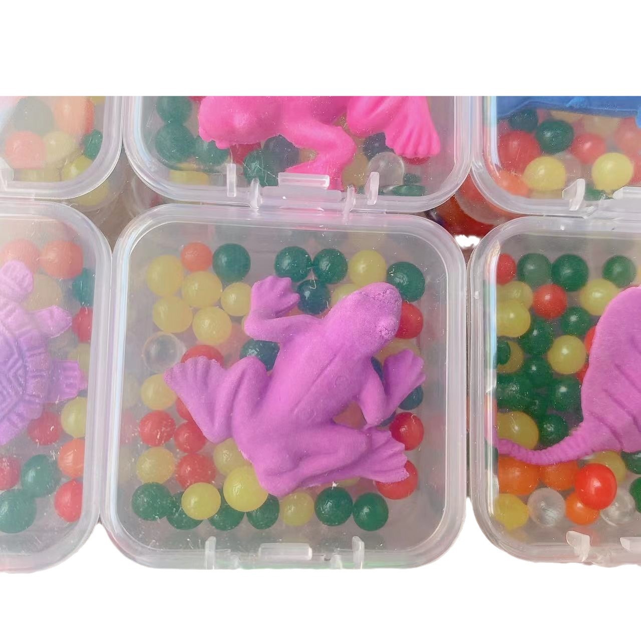 El agua del genio bolsas grandes perlas baby esponja agua expansión absorción perlas redondas pequeñas perlas de cristal mar bebés al por mayor