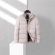 龙达【专柜同款】男士时尚立领加厚保暖羽绒服DT16613D1