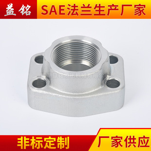SAE内螺纹法兰AFE/AFEA旋入式螺纹油泵液压阀 碳钢镀锌管螺纹接头-阿里巴巴