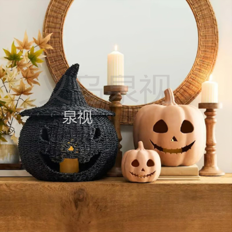 Hand Knit Pumpkin: Witchlight Keeper|undefined