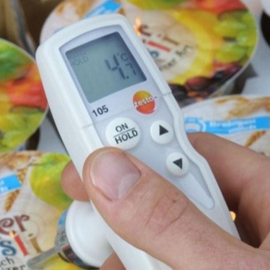 德图T105食品温度计/testo105食品中心温度计/含100mm测量头