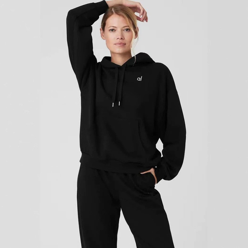 26 new AL autumn and winter sports hooded sweatshirt, loose fit, unisex sweatshirt and sweatpants 26 new AL autumn and winter sports hooded sweatshirt, loose fit, unisex sweatshirt and sweatpants