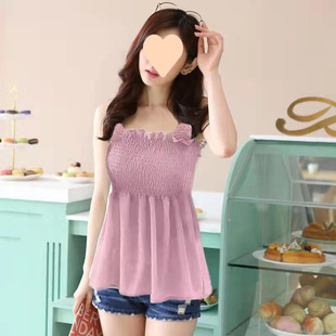 Women's Summer Camisole Bottoming Vest to Tighten Waist and Cover Belly Fat, Large Size, Fashionable and High-End, Inner Tube Top for Outer Wear