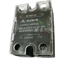 供应 AIKS 爱克斯固态继电器模块ASR02-3100DA直流控交流100A
