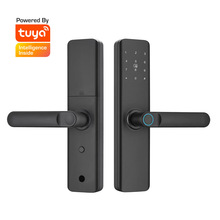 跨境木门指纹锁家用涂鸦通通WiFi智能锁出租屋民宿公寓专用密码锁