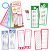Division 15 cards + 2 pens + 1 circle buckle