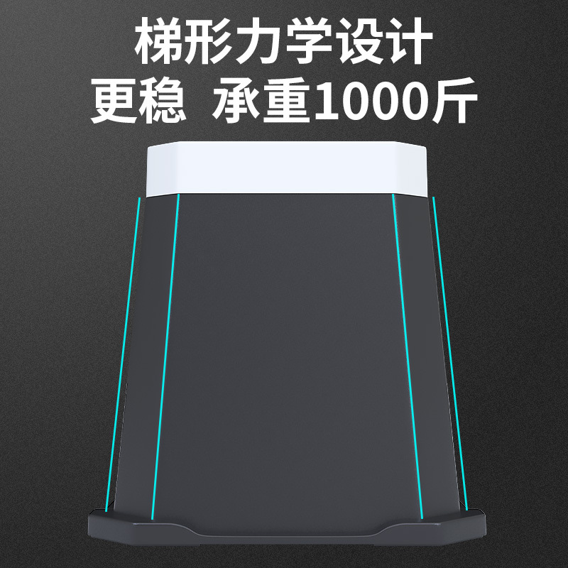 Cama pie estera muebles pierna sofá mesa de café aumento de la estera de mesa y silla soporte de base de carga soporte pie plástico antideslizante fábrica