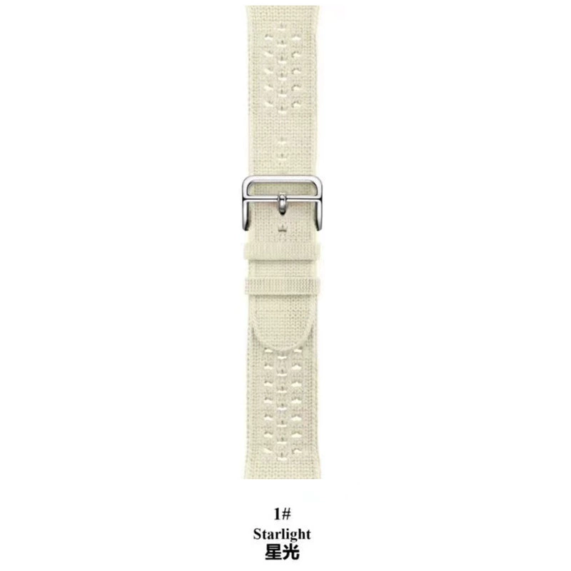 Корпусной ремешок для iwatch8, ремешок Apple watch Hermes, вязаный ремешок S9, ремешок Apple watch