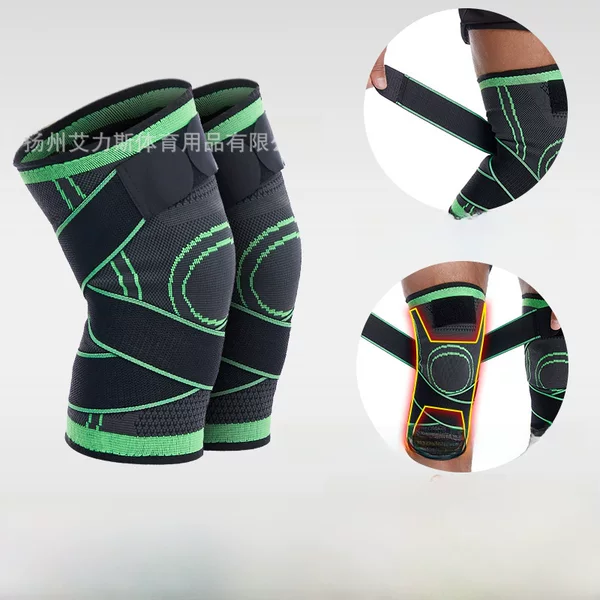 Knee Pads, Sports Running, Squats, Fitness, Men's and Women's Professional Knee Joint Meniscus Protective Sleeve, Training Warm Protective Gear