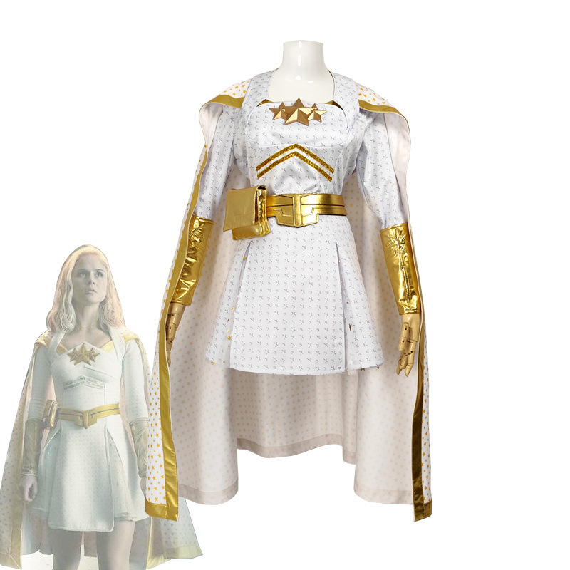 Black-robed Picket Cartoon Changed to American TV Series Live-action cos Starlight Annie cosplay Full Dress Halloween