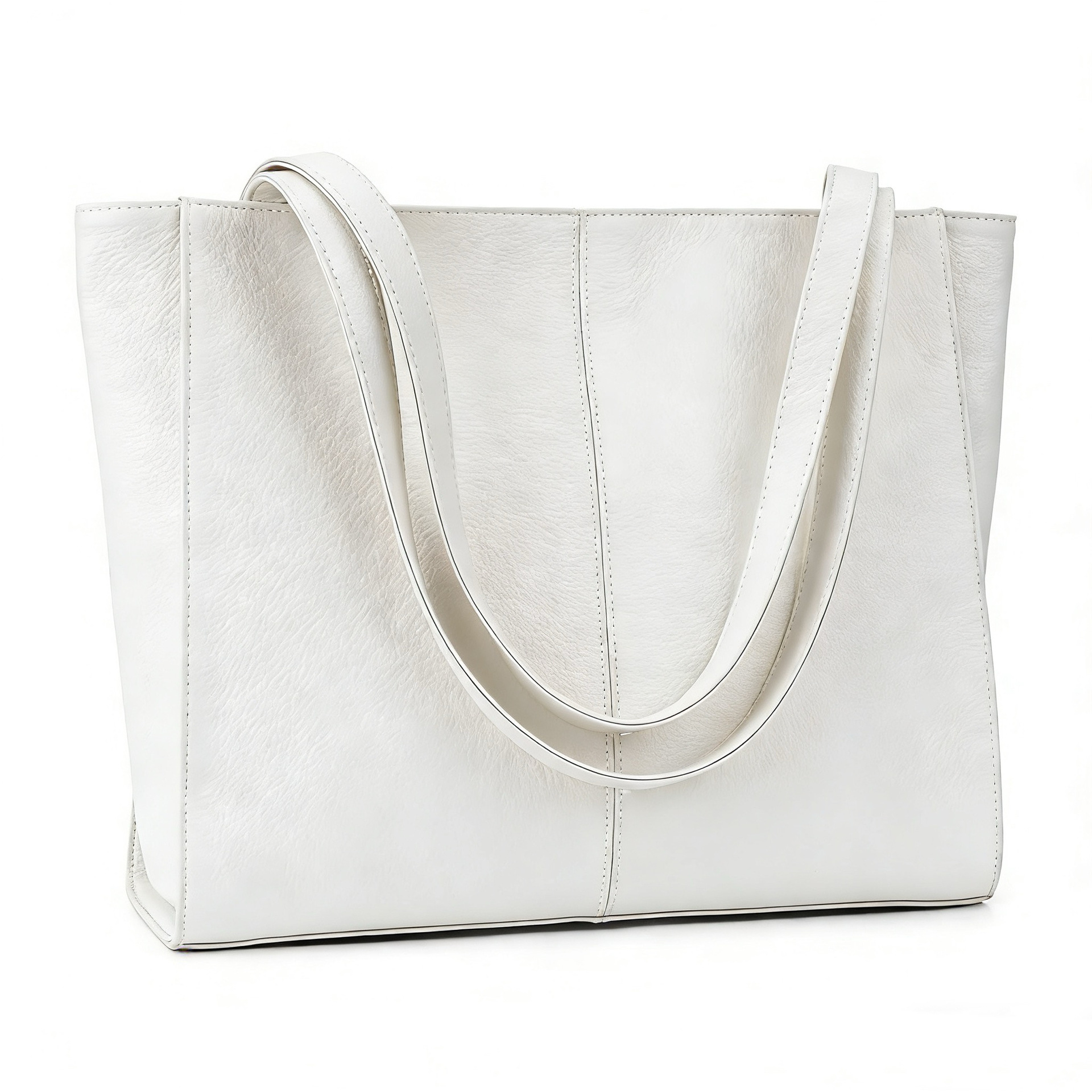 Cross-Border New Women's Tote Bag, Commuter Genuine Leather Shoulder Bag, Handbag, Briefcase With Laptop Compartment - Thumbnail 8