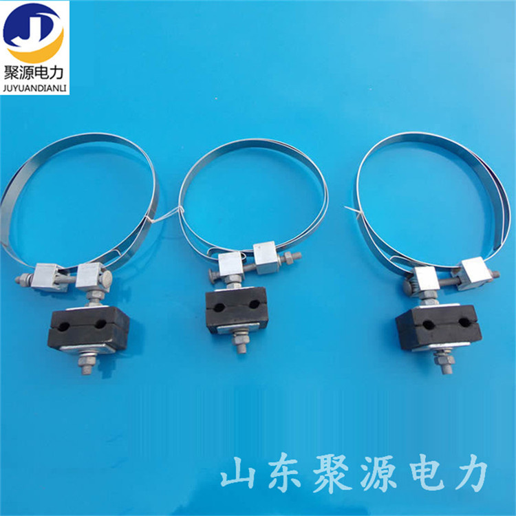 1.2米绝缘引下线夹 电力通信光缆用杆用卡具 光缆固定金具批发