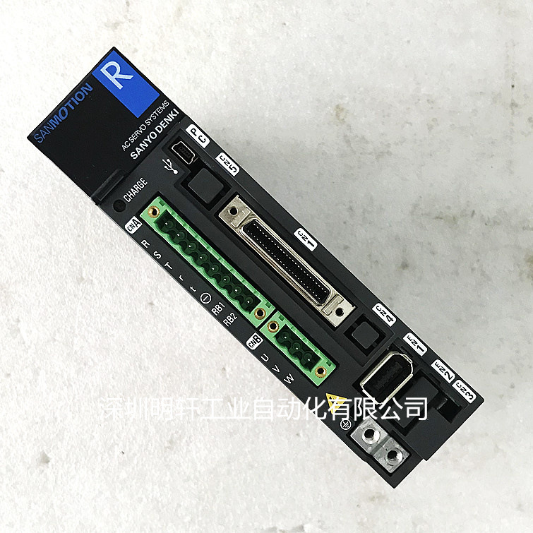 精雕机专用山洋SANYO DENKI RS1L01AE0伺服驱动器维修
