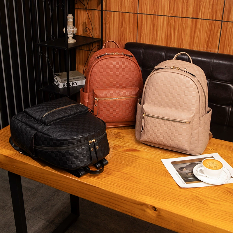 Chess, backpack, capacious travel bag, Korean style, for students