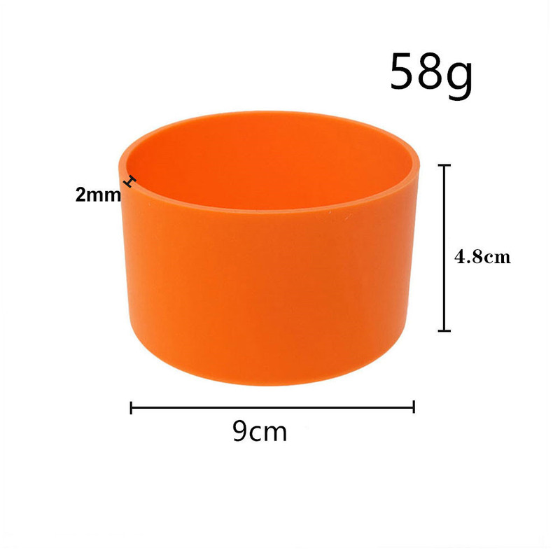 クロスボーダー現物シリコン保温カップカバー滑り止め耐高温宇宙カップカバー直径7.5cm9cm水杯シリコンパッド|undefined