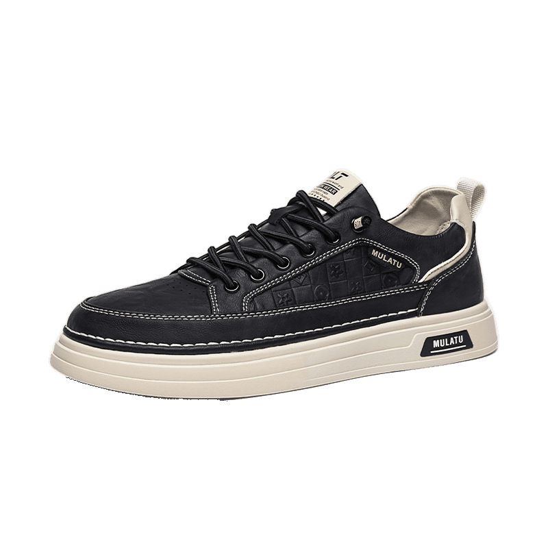 Zapatos de hombre de la estación europea nuevos modelos de primavera y otoño, casuales y cómodos, zapatillas de deporte sin cordones, zapatos blancos de suela blanda para hombre simples, zapatos de moda