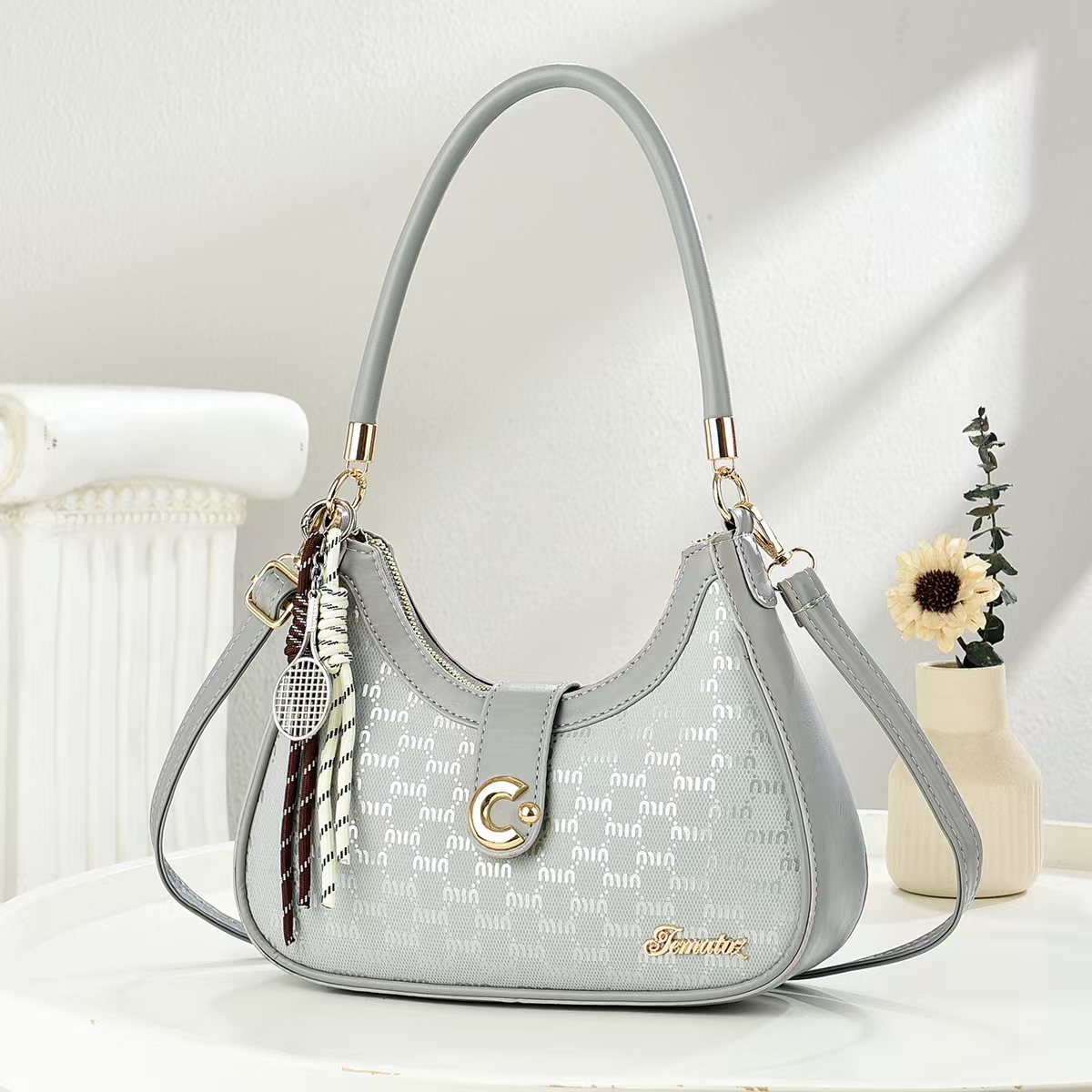 Bolsos de gran capacidad para mujer 2025 nuevo temperamento bolso de mujer de moda europea y americana bolso de viaje de compras de ocio