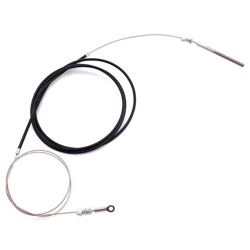 Suministro directo de fábrica de líneas de control de resortes de gas para bicicletas, vehículos eléctricos, motocicletas, carretillas y cochecitos, líneas de freno de PU negras.