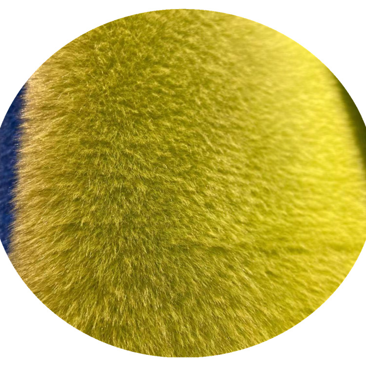 550G pequeño visón europeo alto y bajo piel de conejo suave nieve visón terciopelo textura ropa zapatos y sombreros juguetes hogar textil bufanda tela