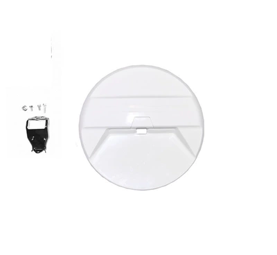 Suitable for Toyota FJ Cruiser Spare wheel cover - small-round-cover-white