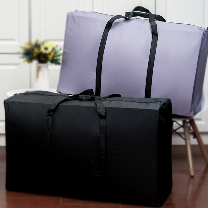 Oxford cloth moving bag large capacity clothes quilt storage finishing bag luggage bag large woven bag spot wholesale Oxford cloth moving bag large capacity clothes quilt storage finishing bag luggage bag large woven bag spot wholesale