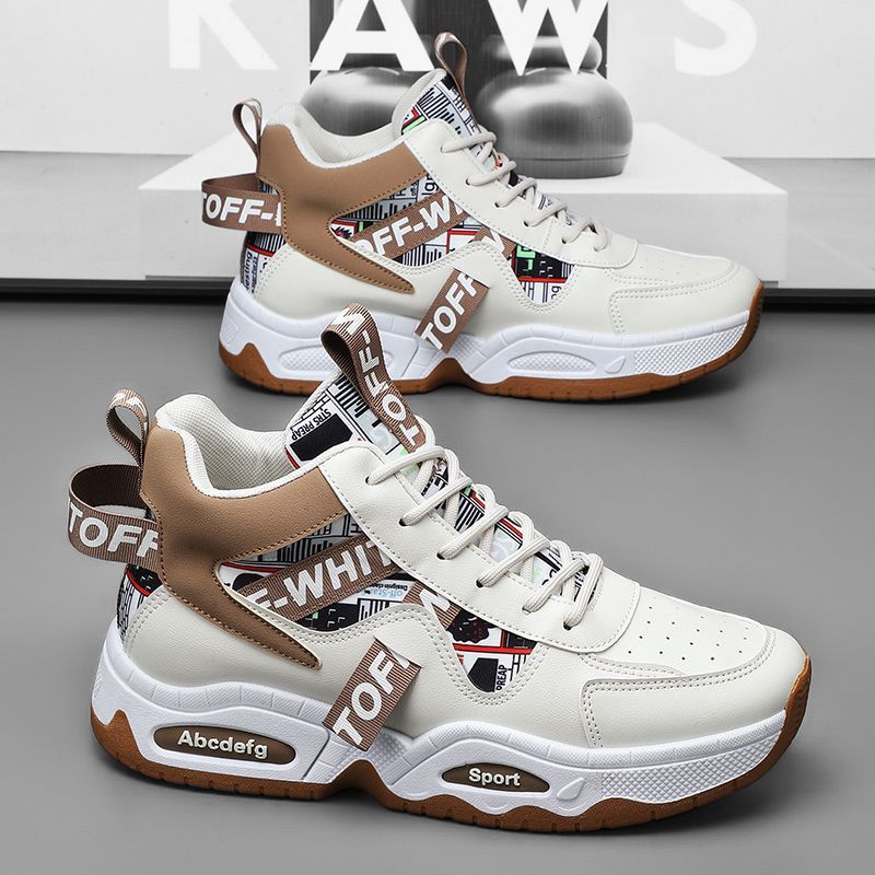 男鞋新款2025秋季男士老爹鞋运动休闲潮鞋透气爆款增高厚底