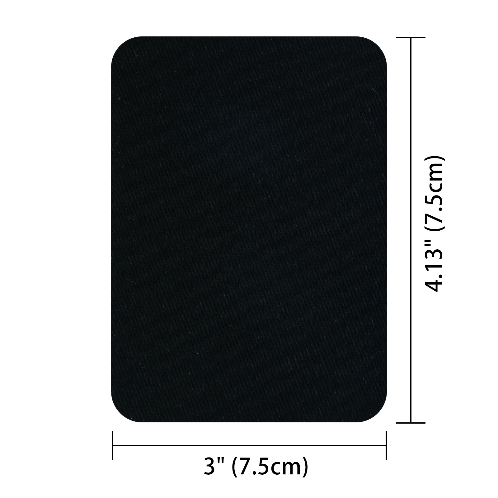 블랙 * 스퀘어 * 7.5*10.5