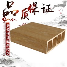 生态方通方木客厅玄关吊顶屏风天花木方通护墙板隔断格栅防腐木
