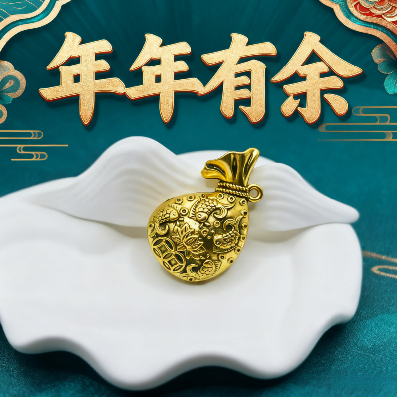 黄铜葫芦招财乌龟好运葫芦日进斗金有福算盘百福缸钥匙扣配件批发|undefined
