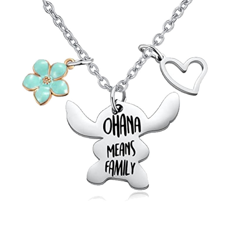 Ohana Means Family Necklace St